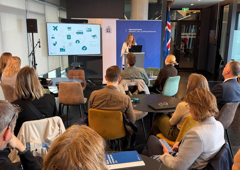 Kynning á nýjum losunartölum fyrir Ísland og stöðu loftslagsaðgerða.