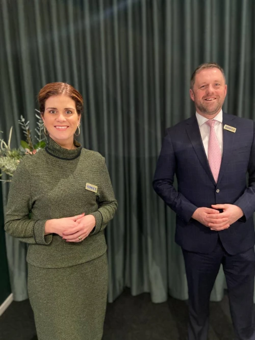 Þórdís Kolbrún og Thomas Byrne, Evrópumálaráðherra Írlands
