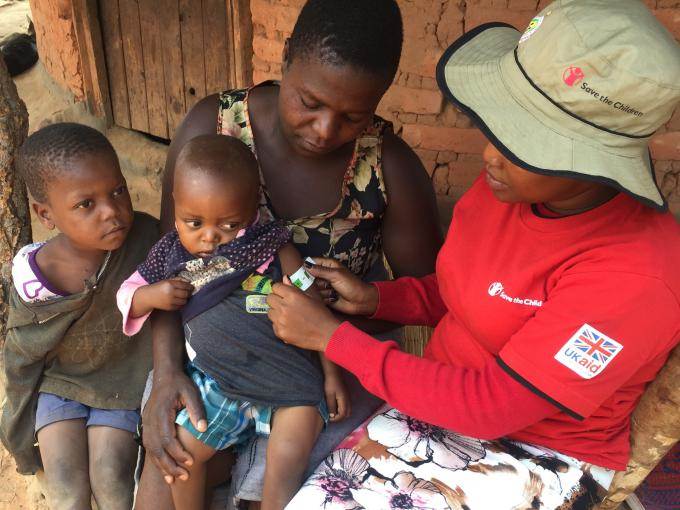 Ljósmynd frá Simbabve: Save the Children - mynd