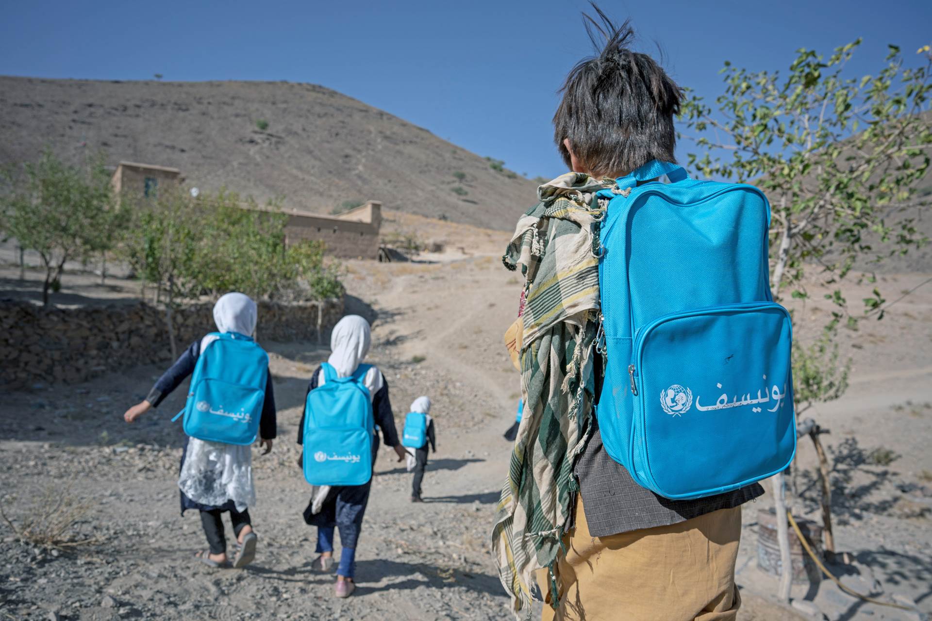 Ein af ljósmyndum í skýrslunni. Ljósmynd: UNICEF - mynd