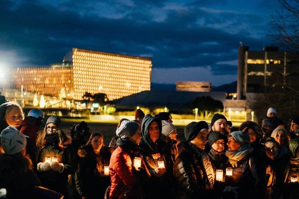 Konur, líf, frelsi – einkunnarorð ljósagöngunnar á föstudag - mynd