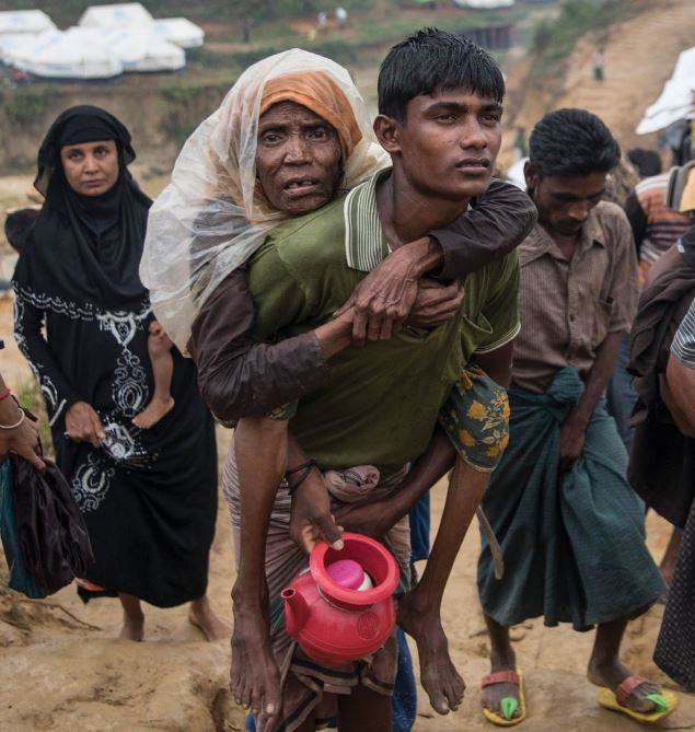 Ljósmynd frá Cox Bazar í Bangladess: Paula Bronstein, UNHCR. - mynd