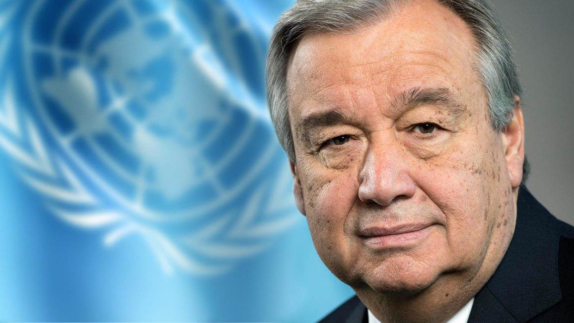 Antonio Guterres aðalframkvæmdastjóri Sameinuðu þjóðanna. Ljósmynd: SÞ - mynd