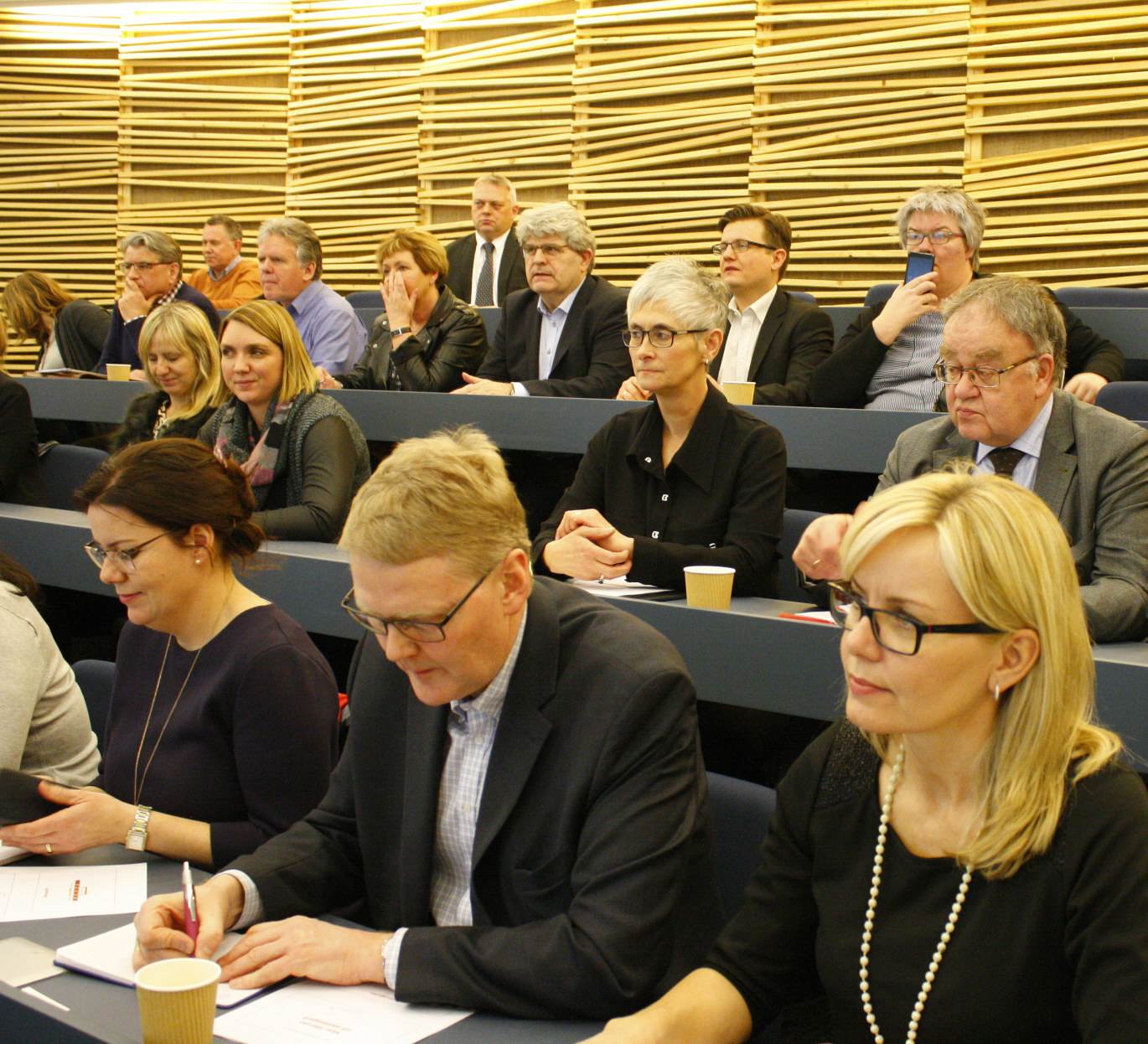Frá fundi innanríkisráðuneytisins með forstöðumönnum. - mynd