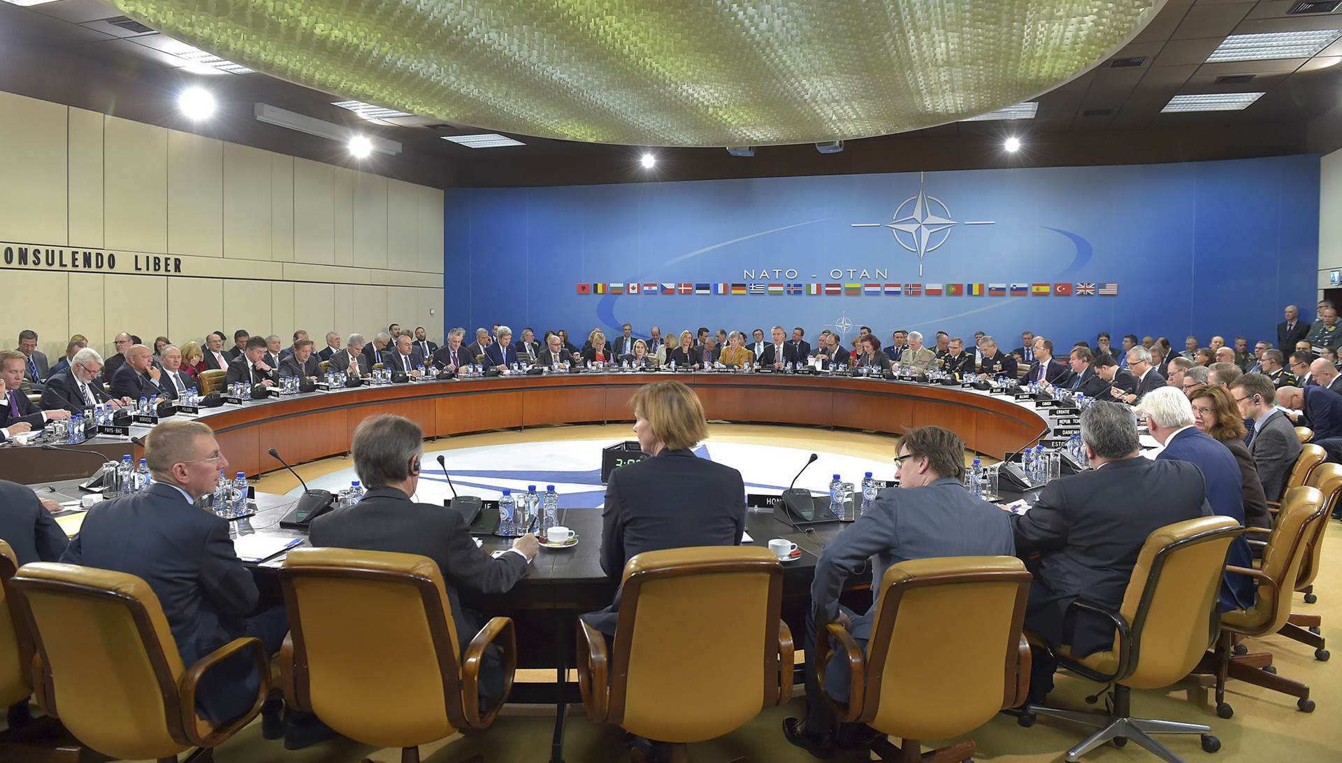 NATO fundur í Brussel - mynd