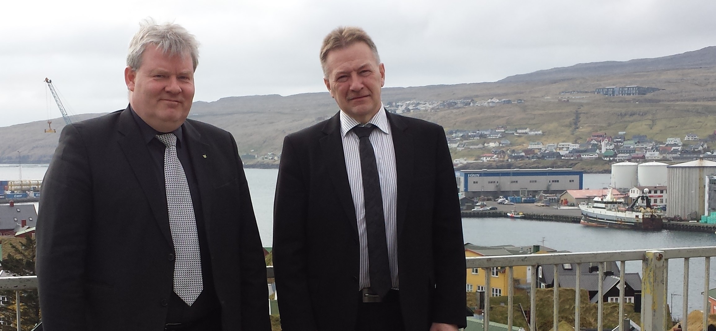 Sigurður Ingi og Jakob Vestergaard