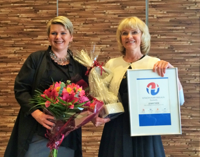 Ragnheiður Elín og Ágústa Guðmundsdóttir