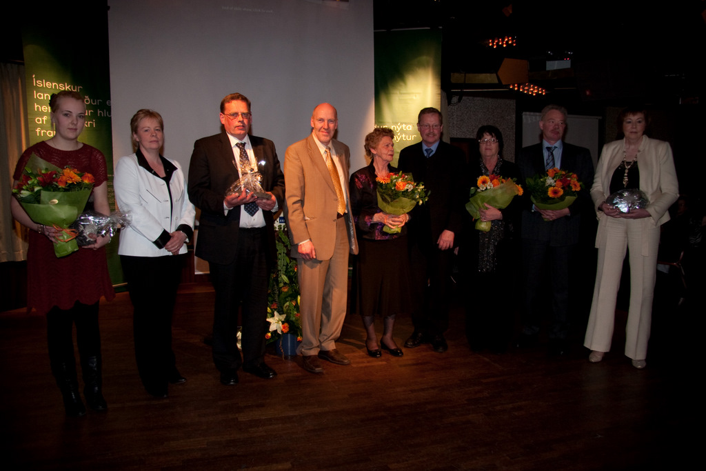 Verðlaunaafhending á Búnaðarþingi 2009