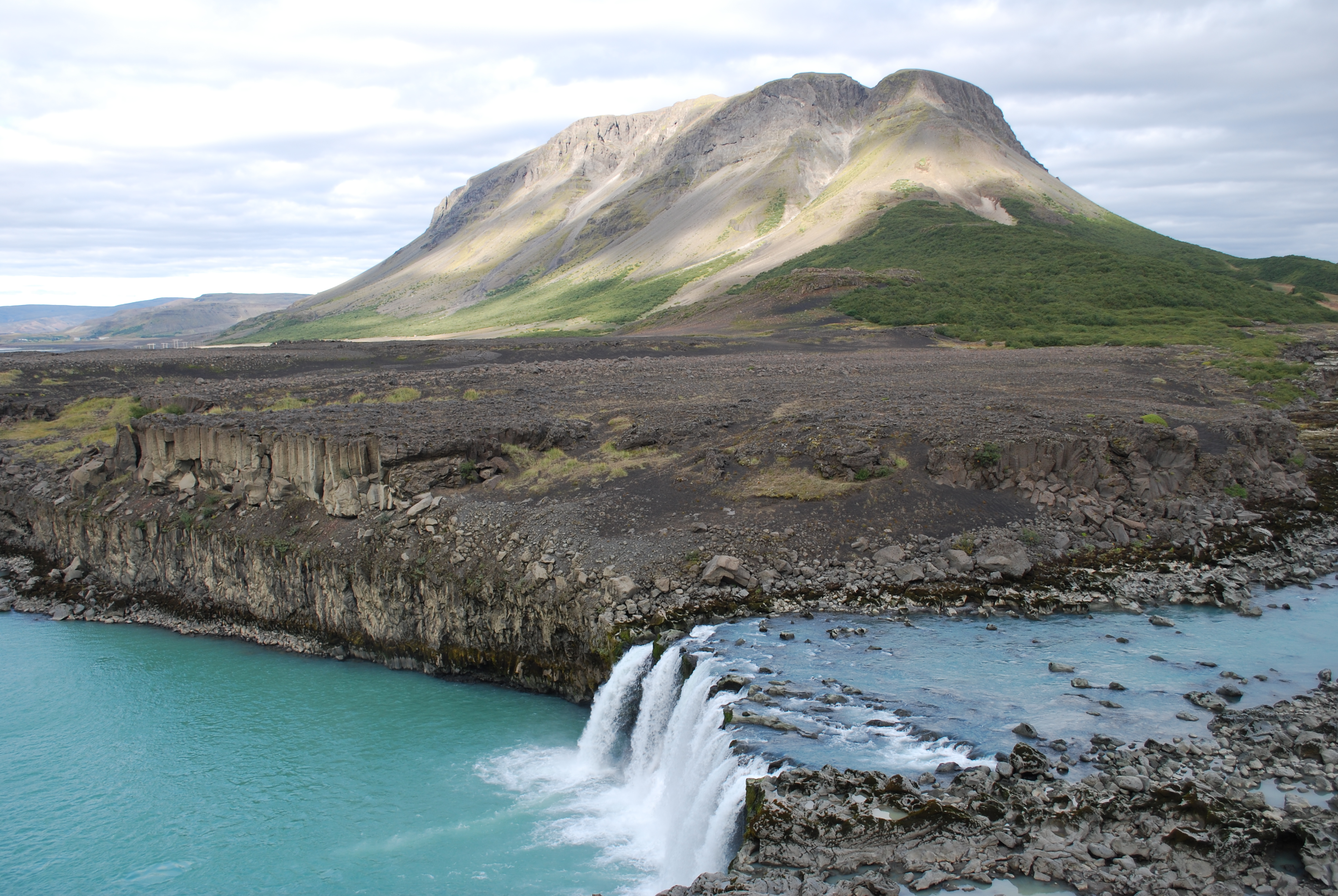 Búrfell og Þjófafoss