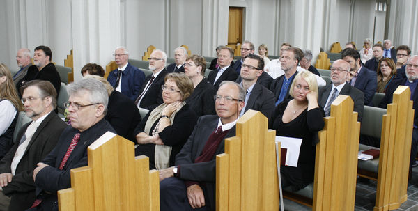 Frá prestastefnu 2012 í Hallgrímskirkju.