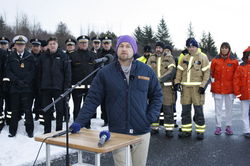 Ólafur Ingvar deildi reynslu sinni með viðstöddum.