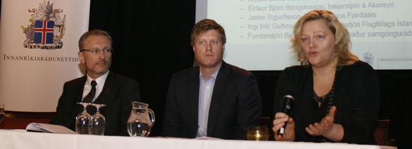 Í pallborði sátu þau Eiríkur Björn Björgvinsson, Ingi Þór Guðmundsson og Janne Sigurðsson.