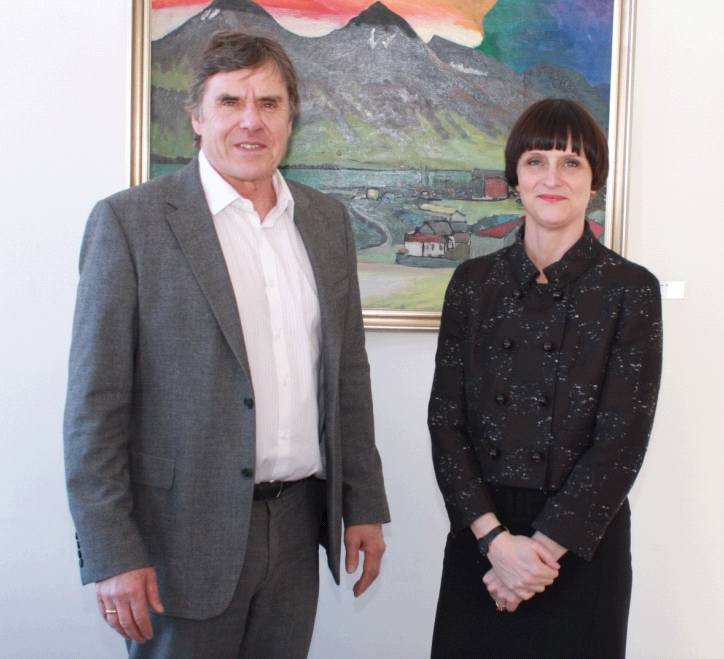 Valtýr Sigurðsson og Ragna Árnadóttir