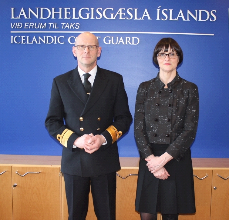 Heimsókn ráðherra til Landhelgisgæslunnar