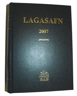 Lagasafn 2007