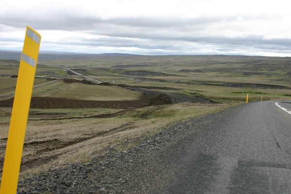 Hringvegur við Arnórsstaðamúla