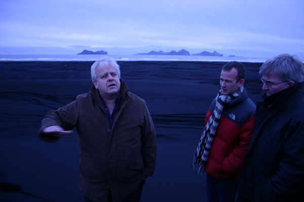 Undirbúningur að gerð Landeyjahafnar í Bakkafjöru stendur nú yfir.