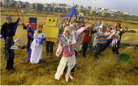 Born-i-Dalskola-i-Reykjavik