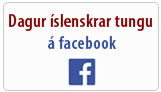 Dagur íslenskrar tungu á facebook