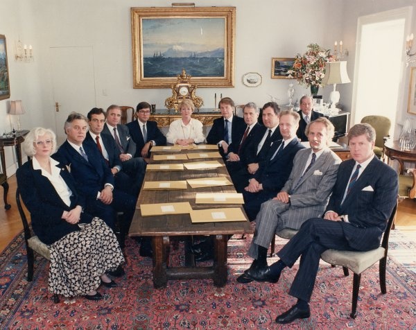 Ráðuneyti Þorsteins Pálssonar 8. júlí 1987