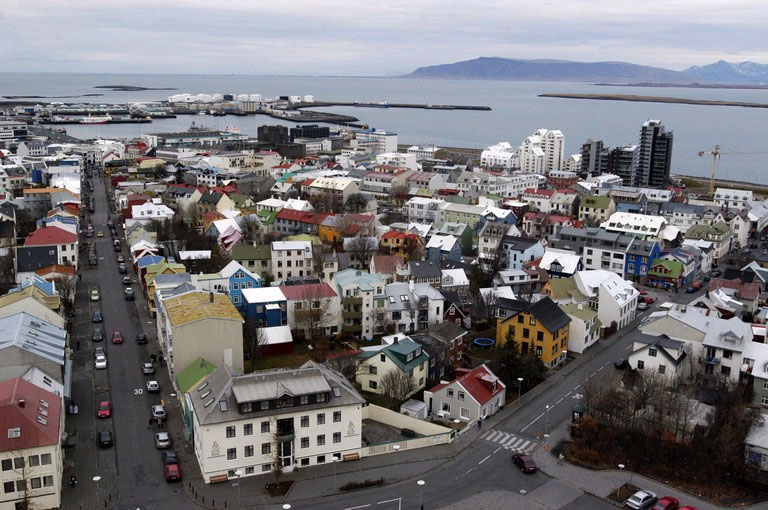 Frá Reykjavík.