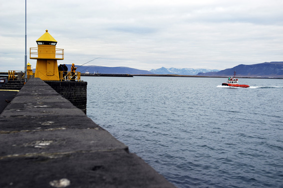 Úr Reykjavíkurhöfn.