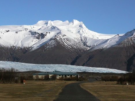 Þjónustumiðstöðin í Skaftafelli.