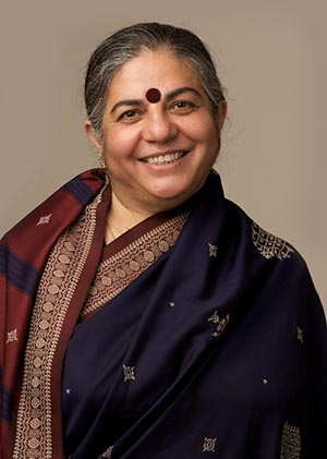 Vandana Shiva.