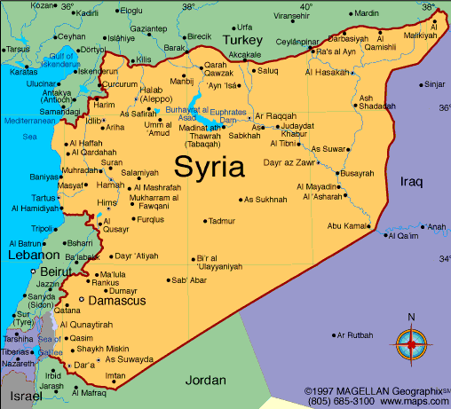 Syria-map