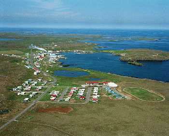 Horft yfir Raufarhöfn