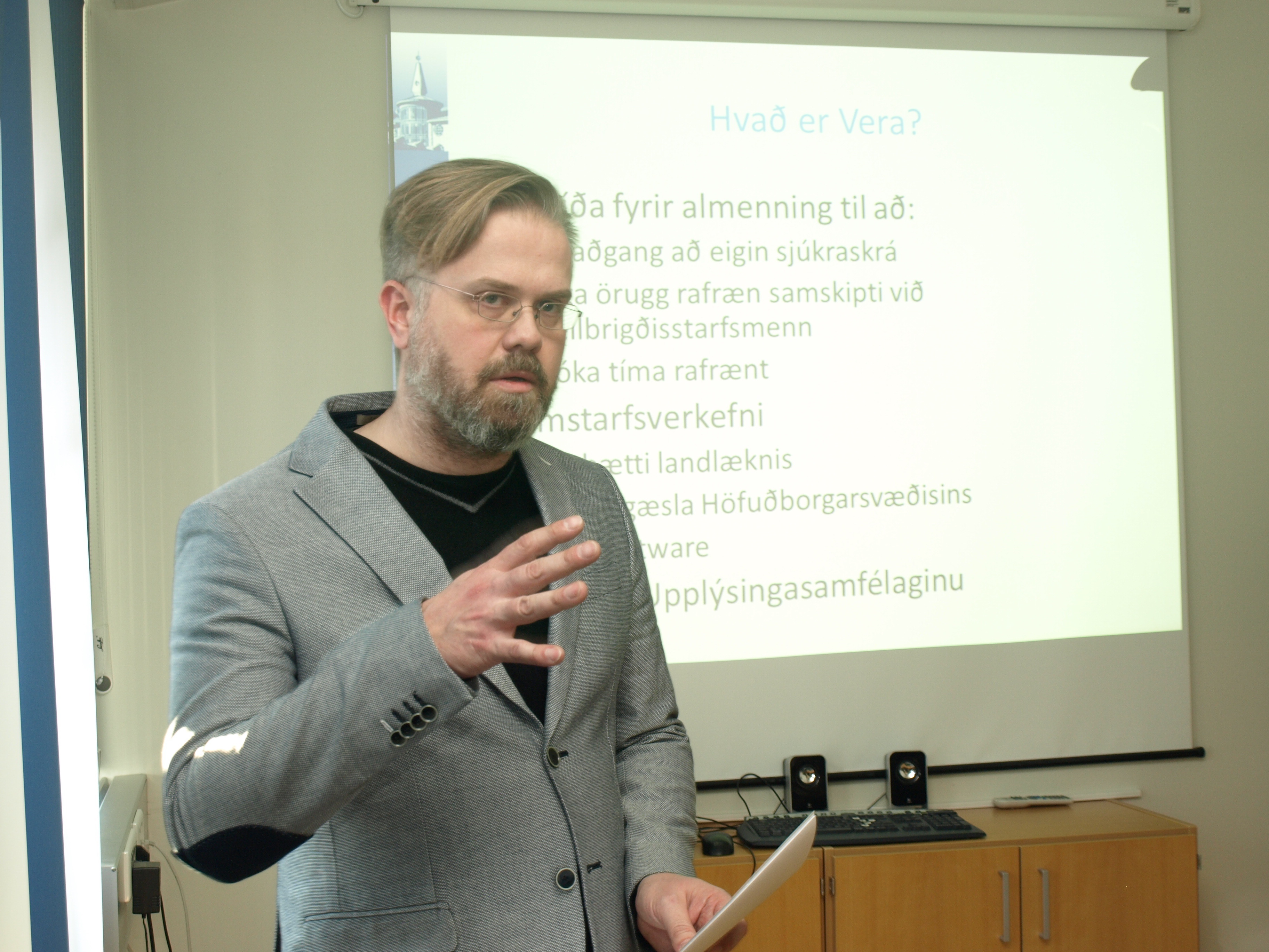Ingi Steinar Ingason, Embætti landlæknis, kynnir VERU