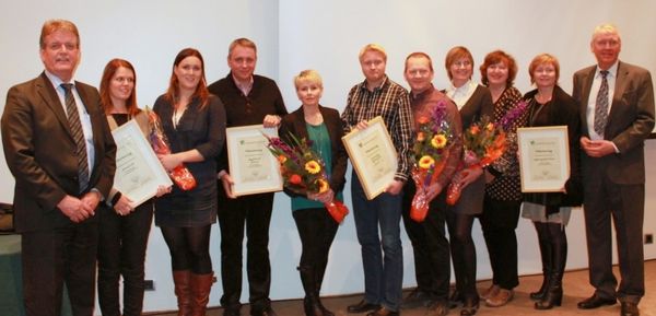 Frá afhendingu viðurkenninga fyrir vinnuverndarstarf