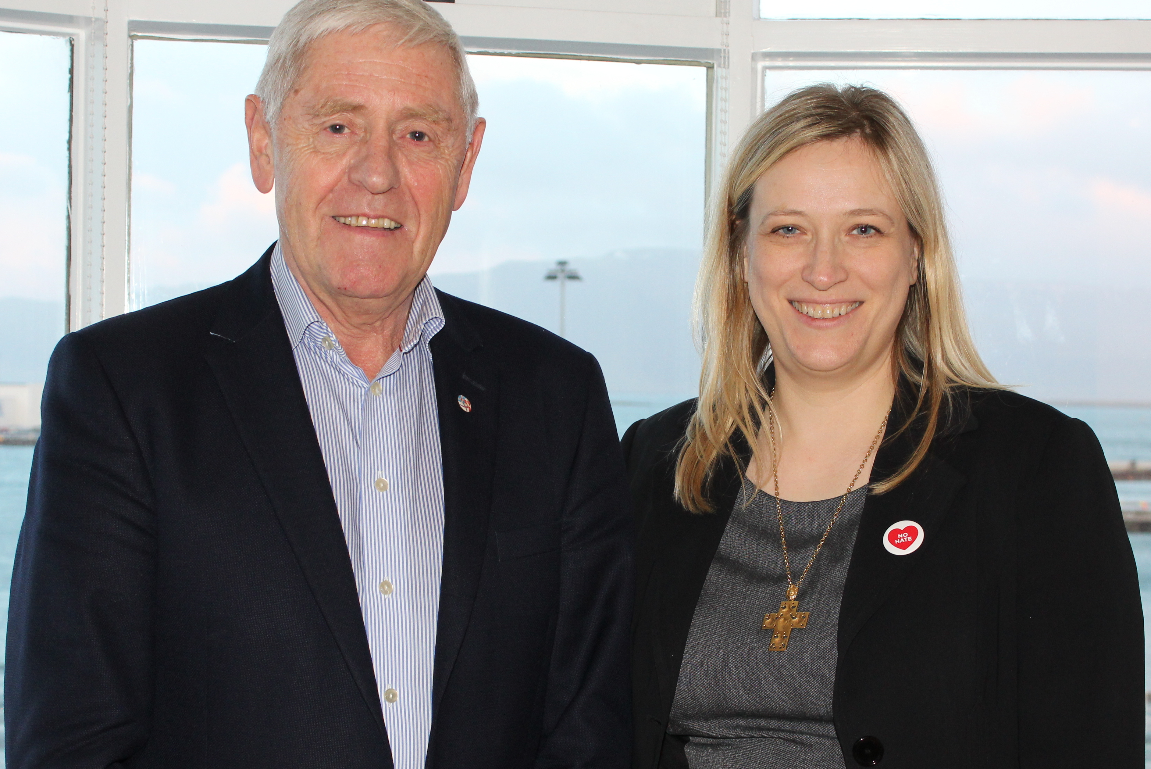 Eygló Harðardóttir og Poul Michelsen