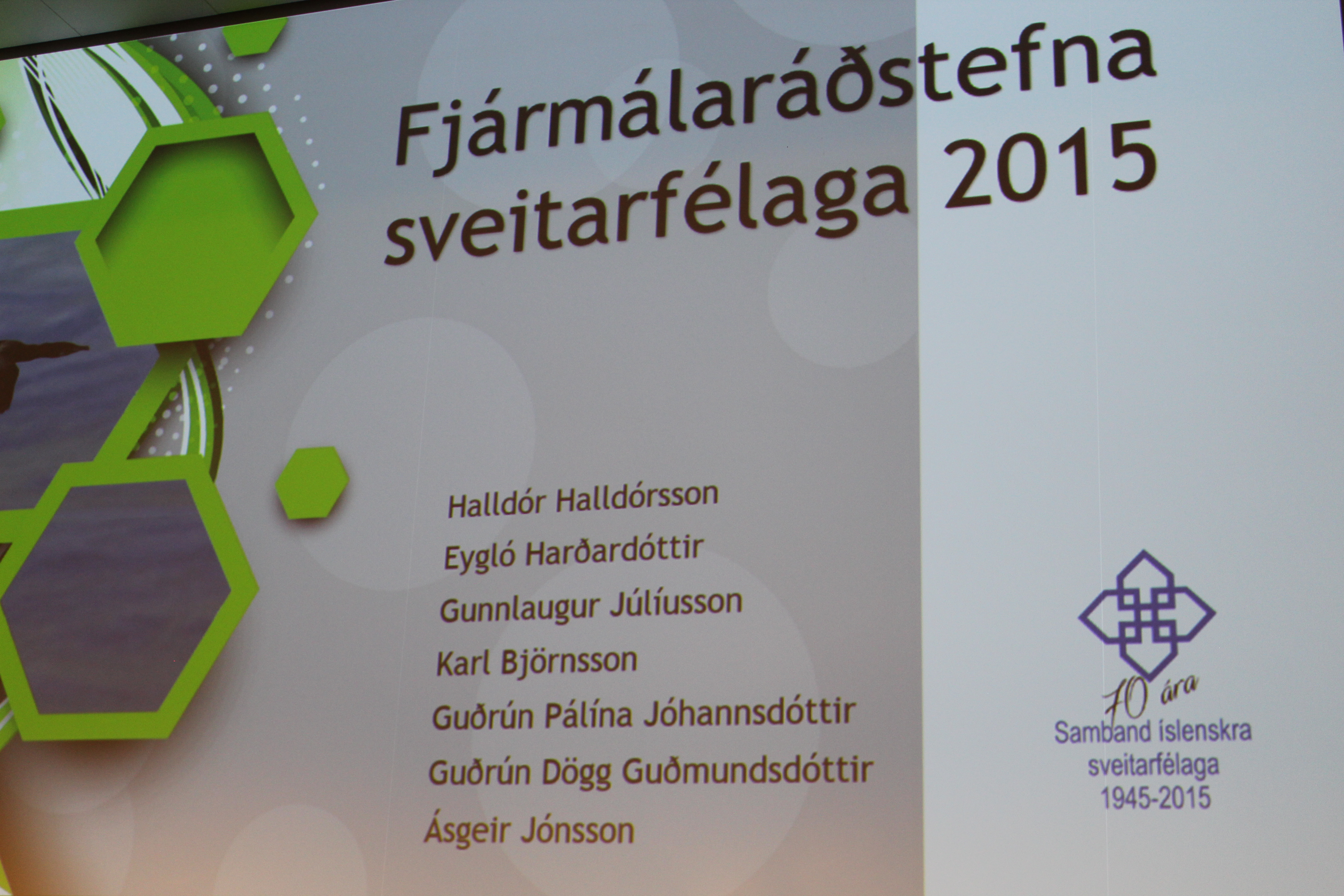 Fjármálaráðstefna sveitarfélaganna 2015