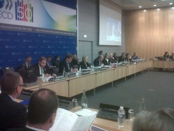 Frá fundi félagsmálaráðherra OECD-ríkjanna í París 2011