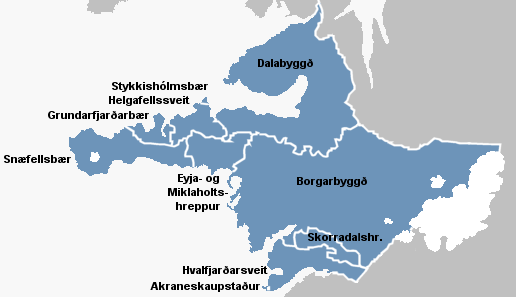 Vesturland: Þjónustusvæði fatlaðs fólks