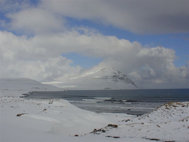 Gunnólfsvíkurfjall við Bakkaflóa